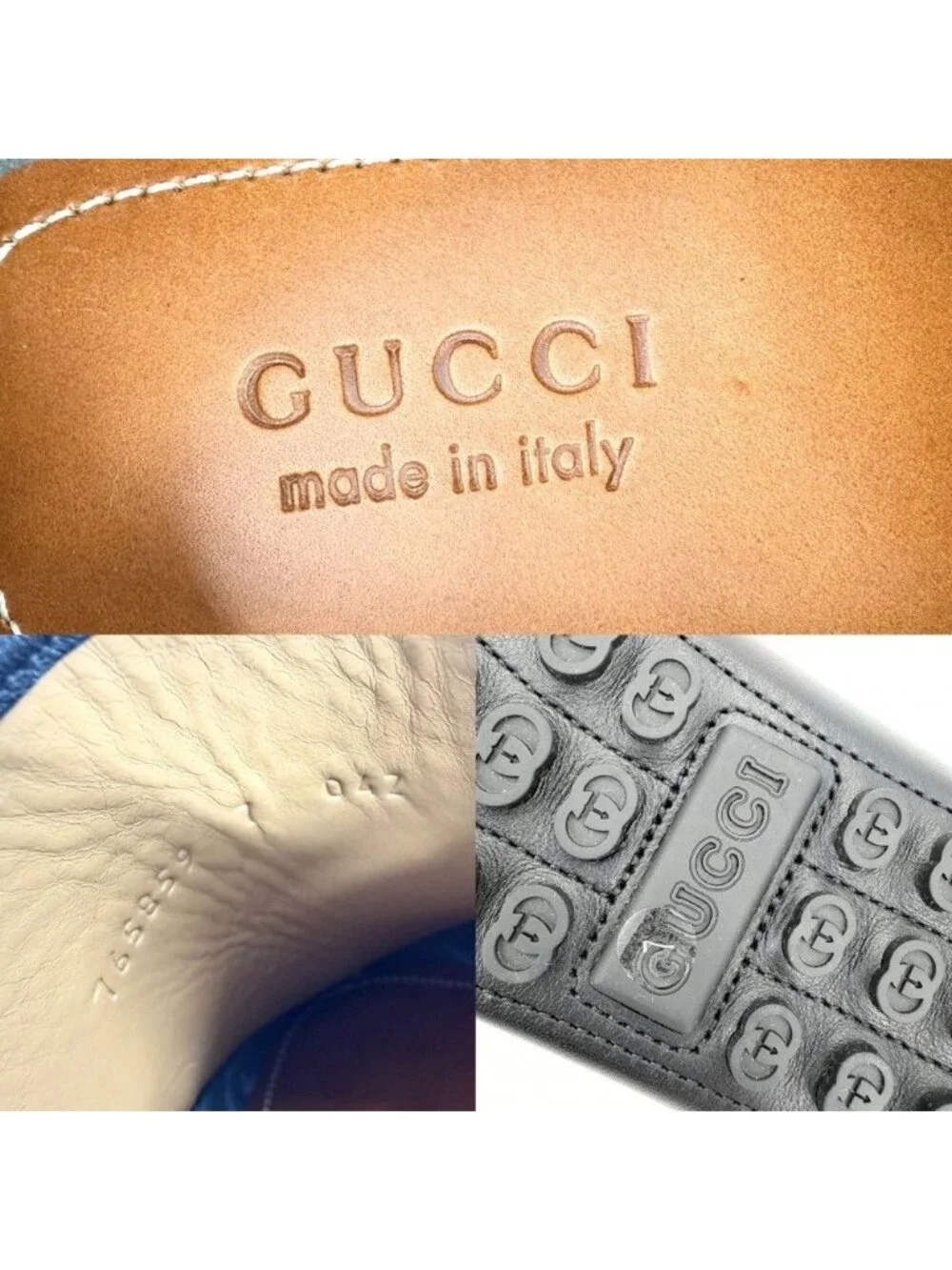 Gucci name loafers
